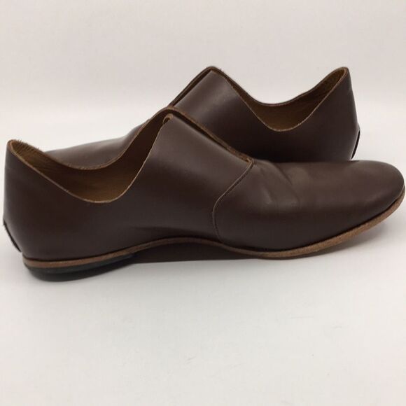 Cydwoq Flex-W Handmade in USA Brown Leather Oxfords Loafers EU size 38 1/2 - Picture 14 of 17